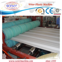 PVC/Pet/PC Wave Plate and Trapezia Shaped Plate Production Line